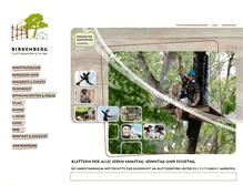 Tablet Screenshot of klettergarten-birkenberg.org